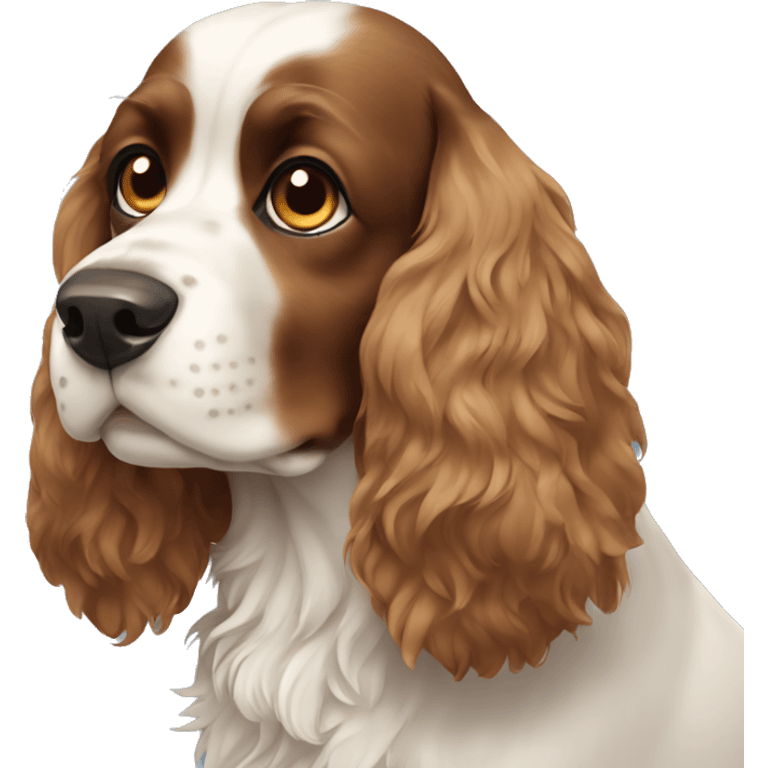 Spaniel dog emoji