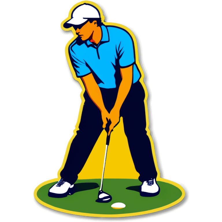 Golfing  emoji