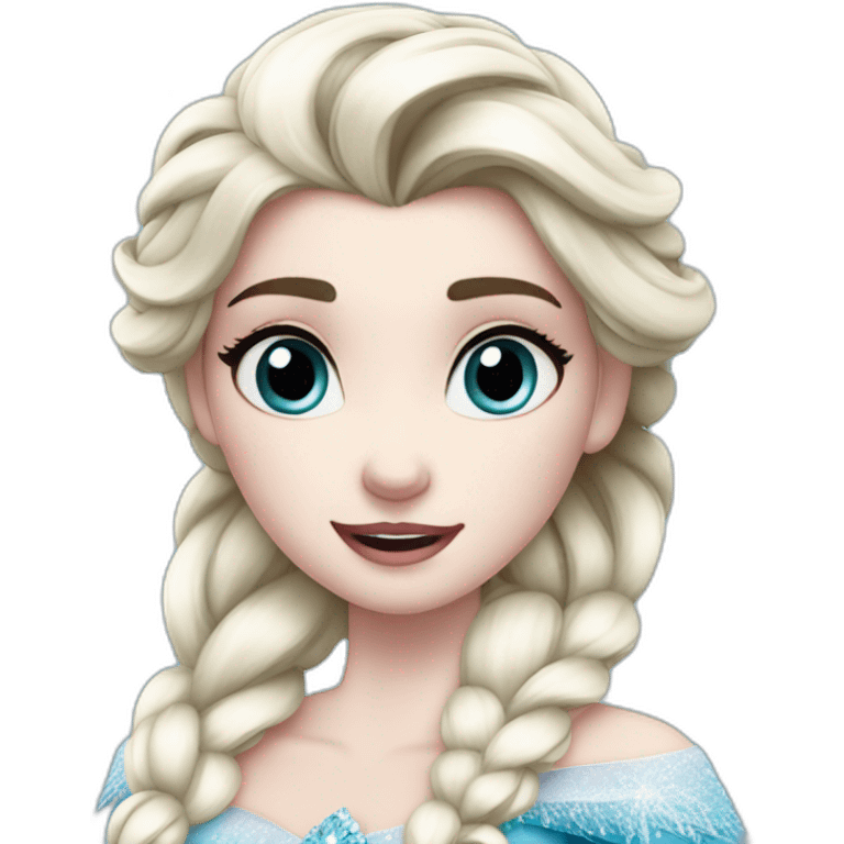 Frozen Elsa emoji