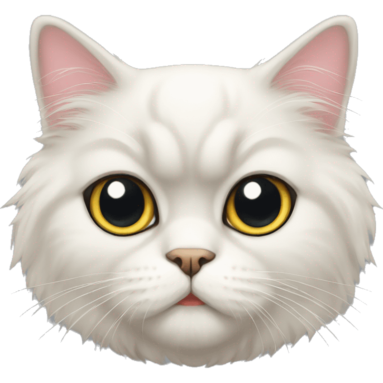 Cute persian cat emoji