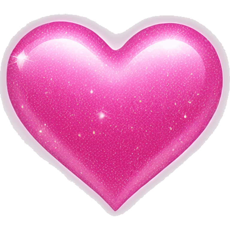 pink heart with sparkle emoji