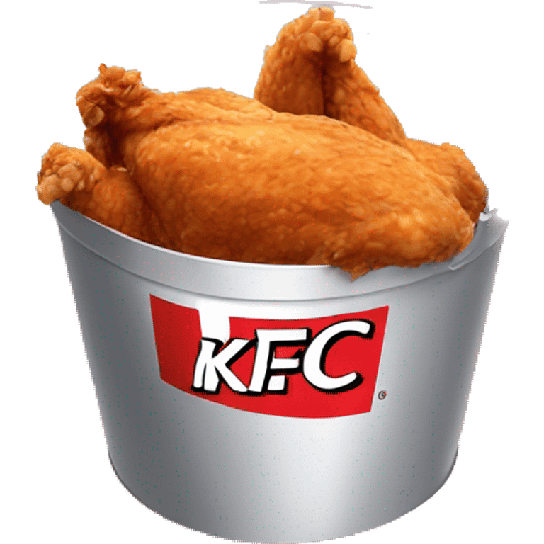 KFC bucket full of chicken emoji