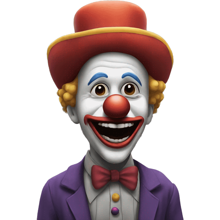 clown roaming the city emoji