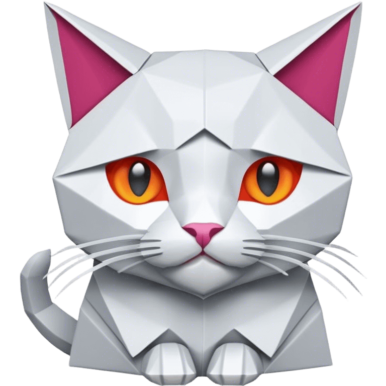 cat origami emoji