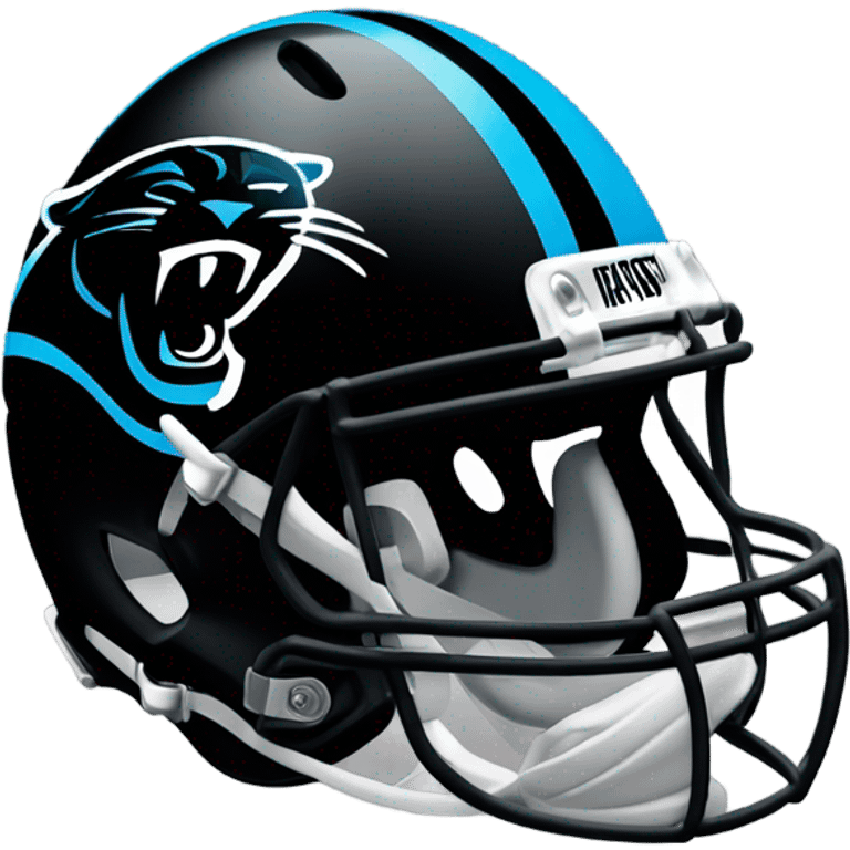 Me in panthers helmet emoji