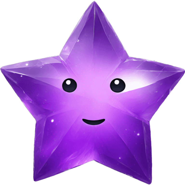 amethyst star gem emoji