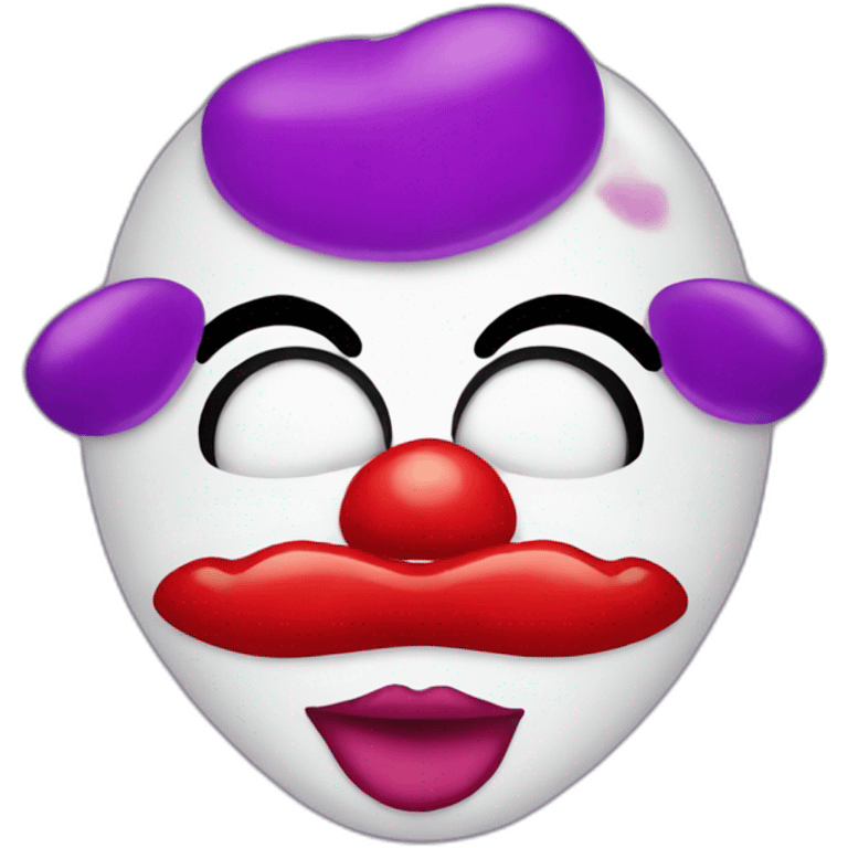 CLOWN LIPS emoji