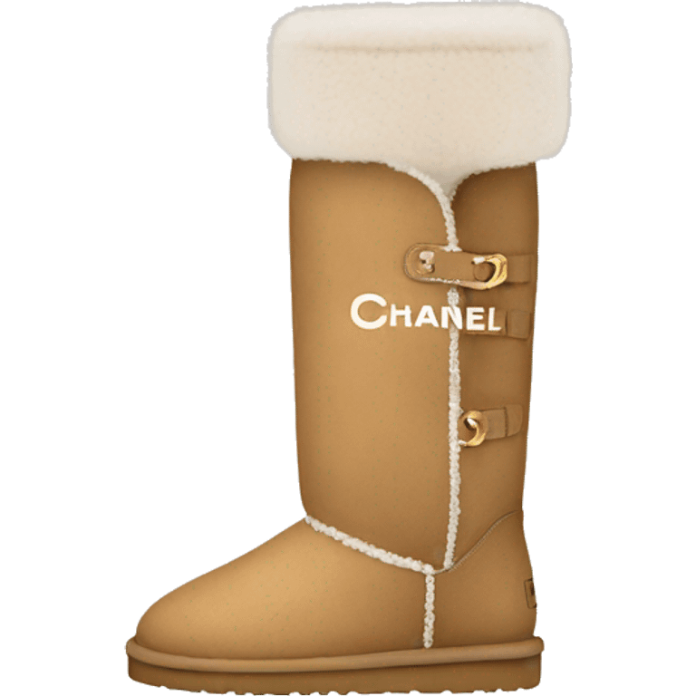 Chanel Ugg emoji