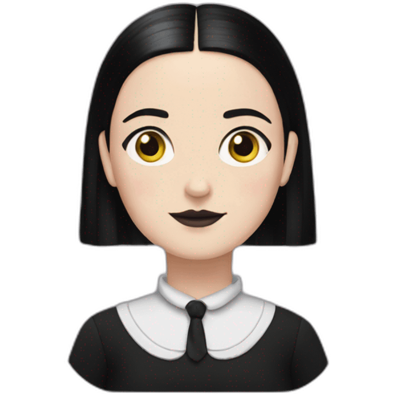 wednesday addams emoji