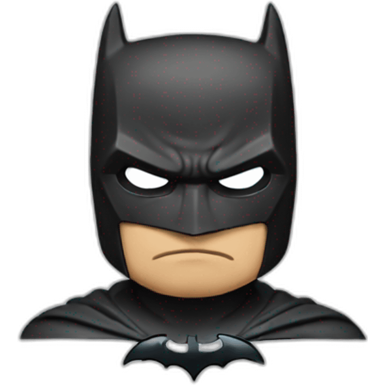 Sad Batman  emoji