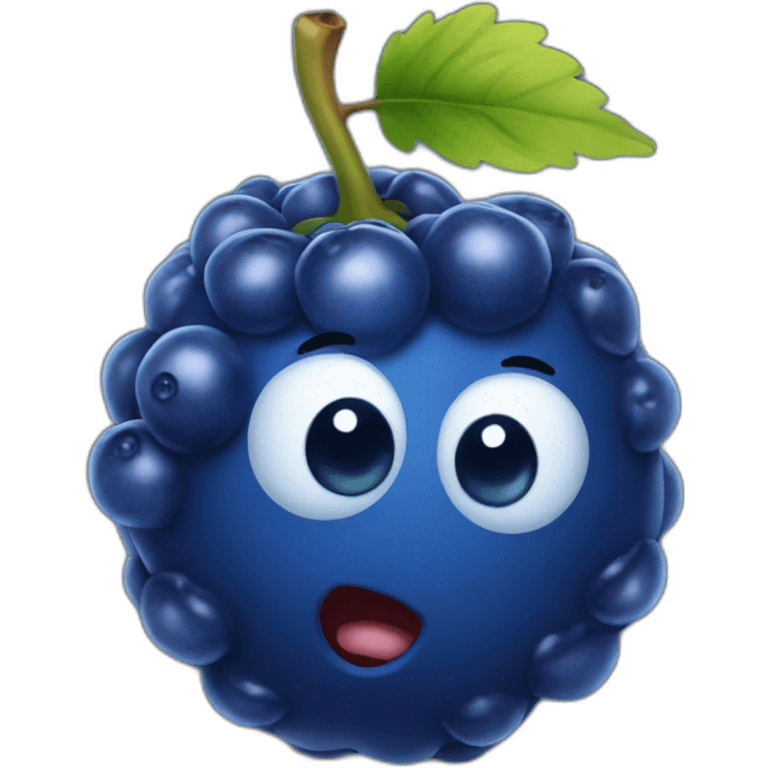 Blue berry emoji