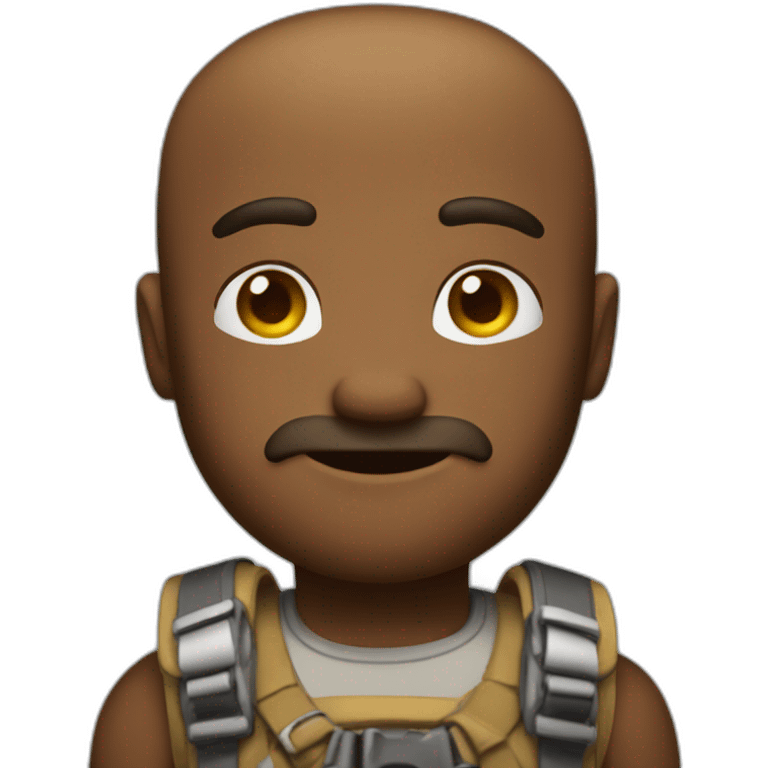 strong man ready for an adventure emoji