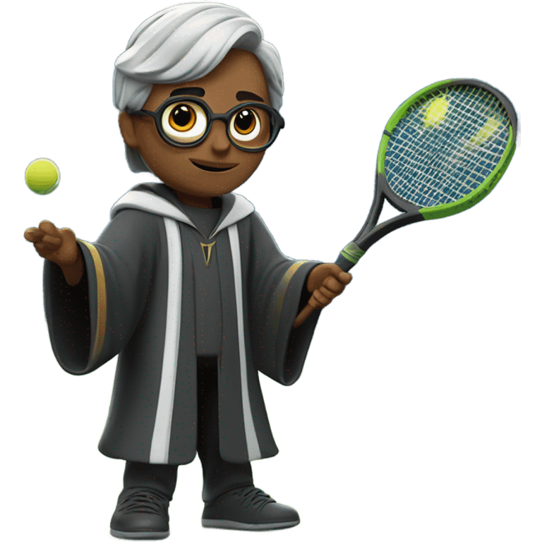 Harry Potter playing tennis emoji