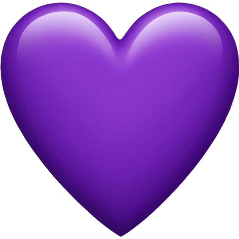 purple heart emoji