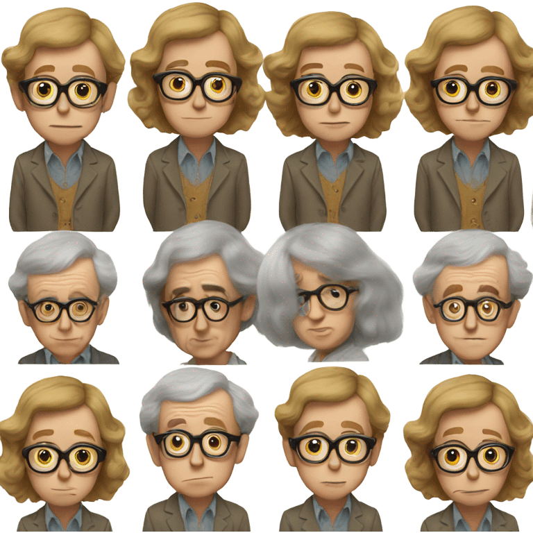 Woody allen  emoji