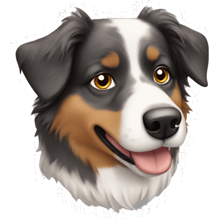 Australian shepherd dog emoji