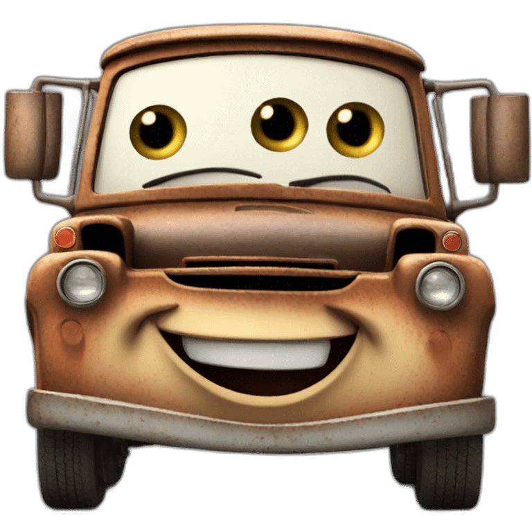 mater from cars ambassador  emoji