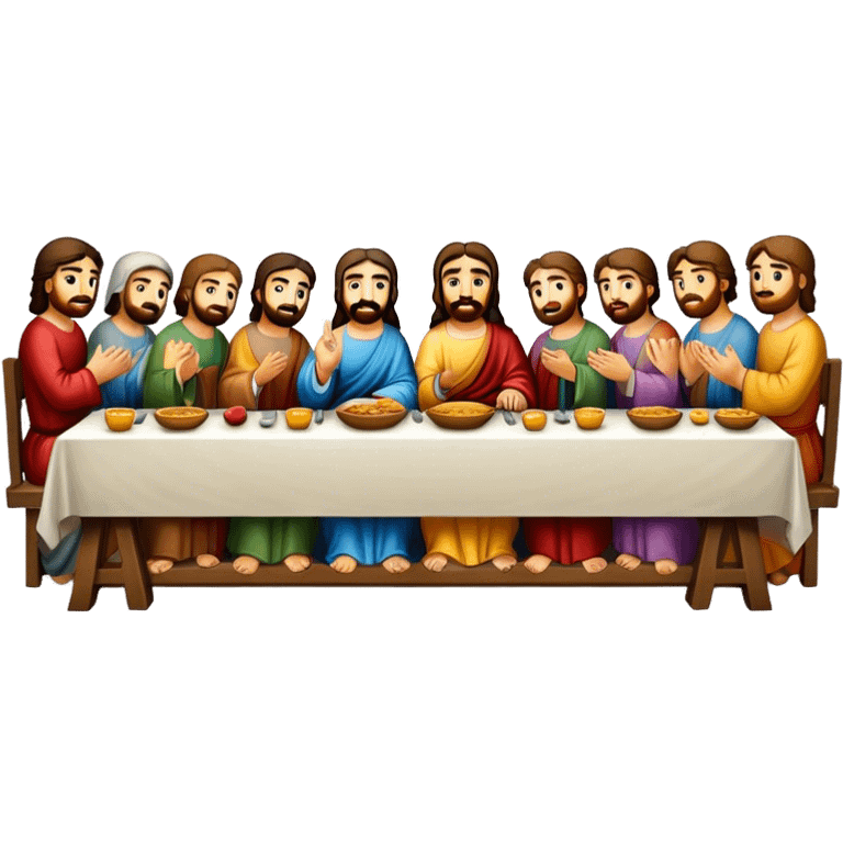 Last supper emoji