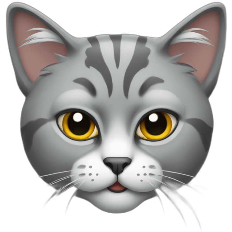 cat-angry-gray emoji