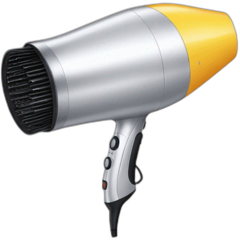 Hair dryer emoji