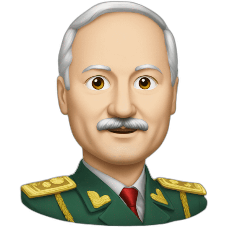 Alexander Lukashenko working emoji