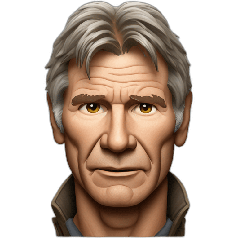 Harrison ford hyperrealist emoji