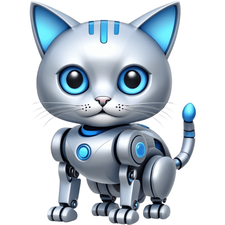 The robot cat emoji