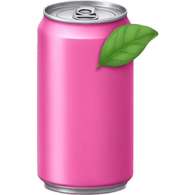 Pink can of juice  emoji