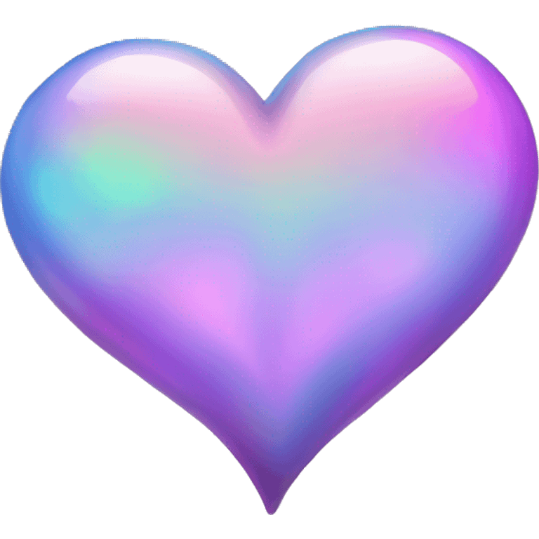 Iridescent brokenheart  emoji