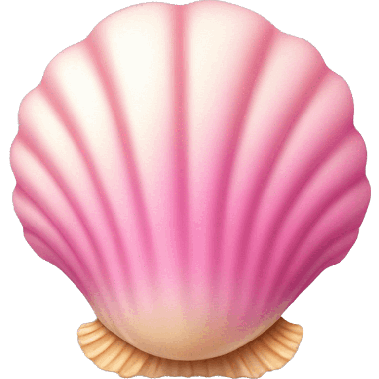 Shell with pink emoji