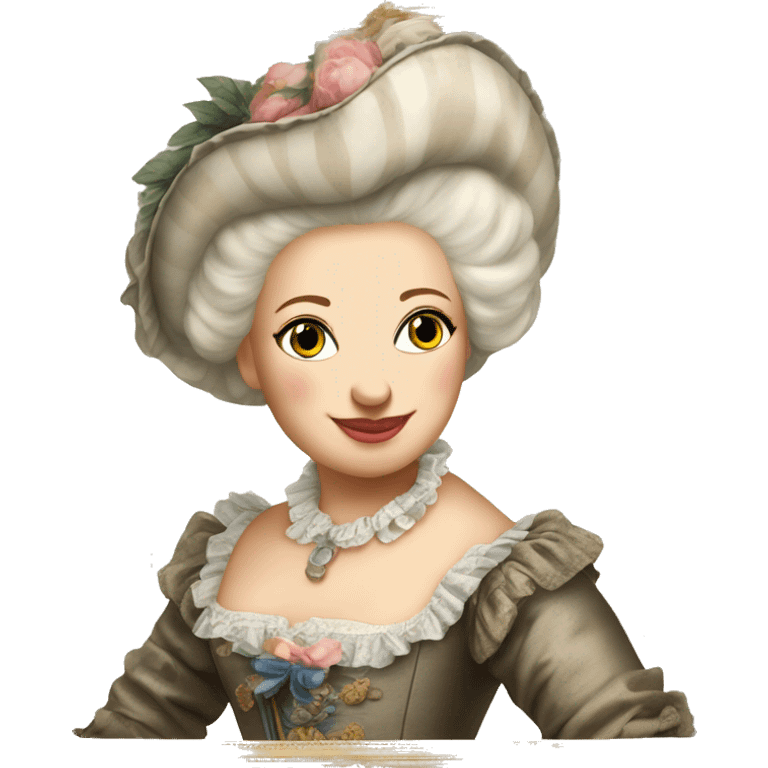 Marie Antoinette at the French Revolution emoji