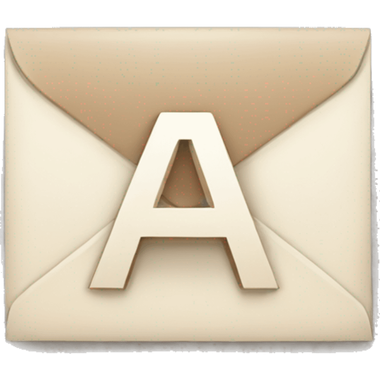 Letter a emoji