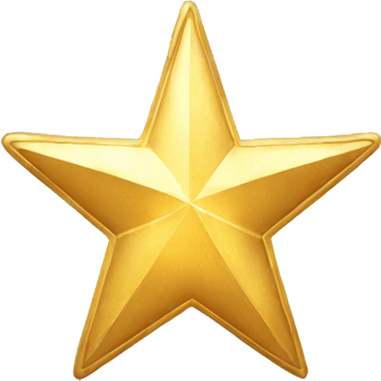 Gold star emoji