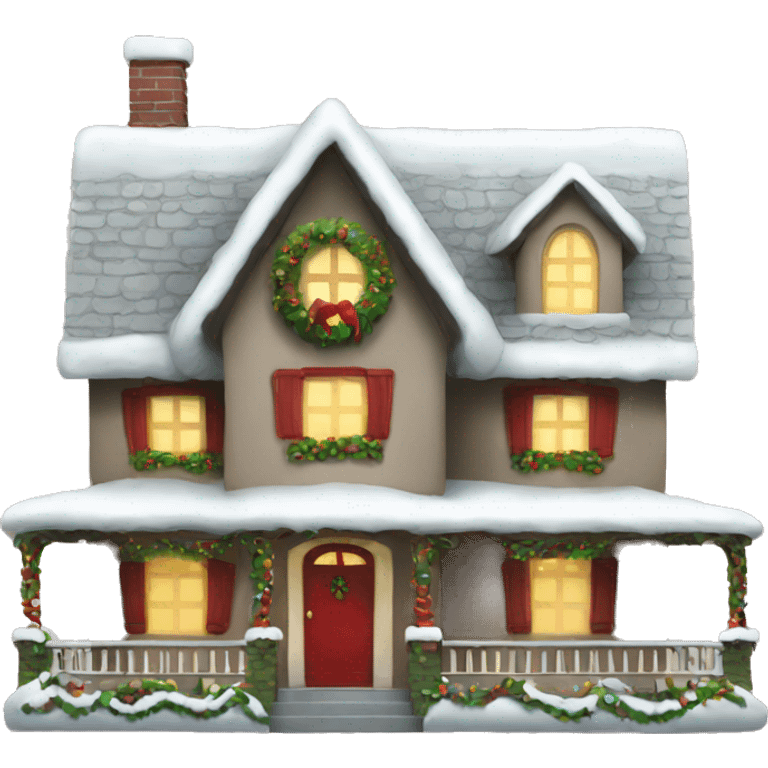 Christmas home  emoji