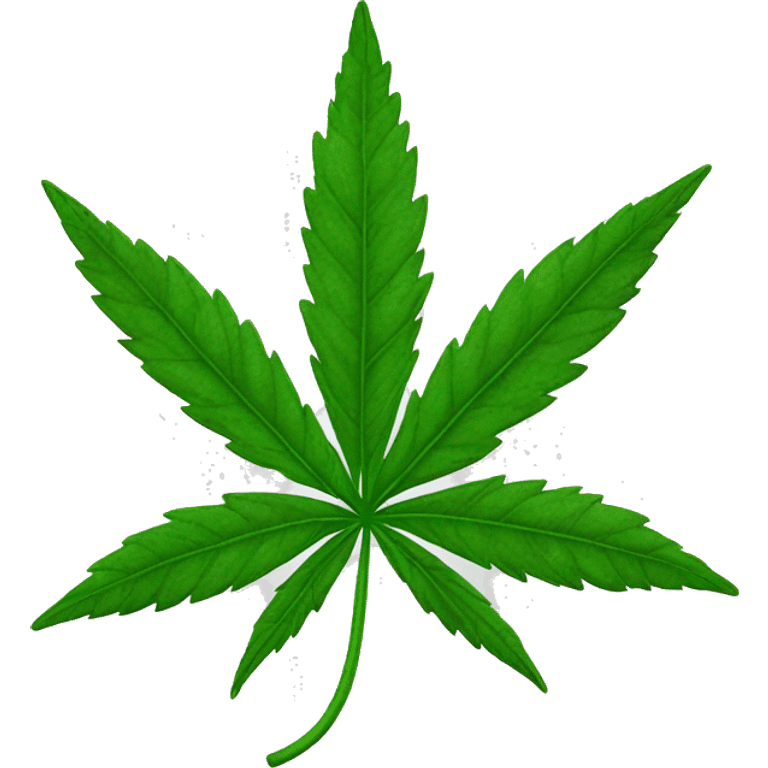 Weed leaf emoji