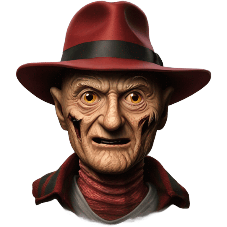 Freddy Krueger realistic portrait  emoji