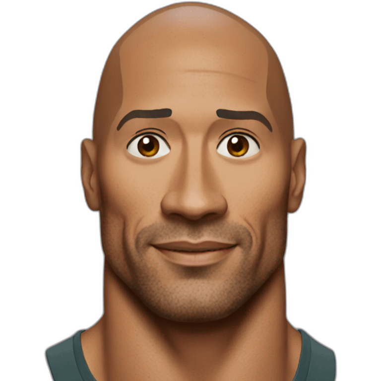 Dwayne Johnson  emoji