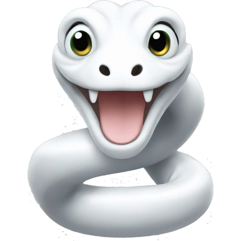 White snake emoji