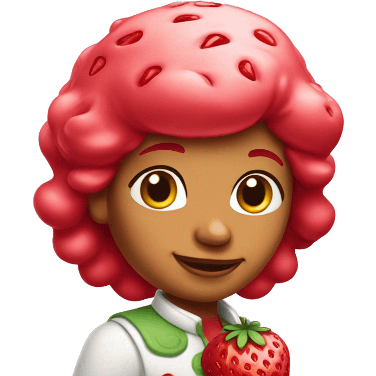 strawberry shortcake emoji