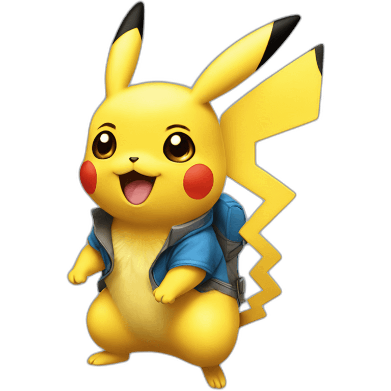 Pikachu avec le pouce en l'air emoji