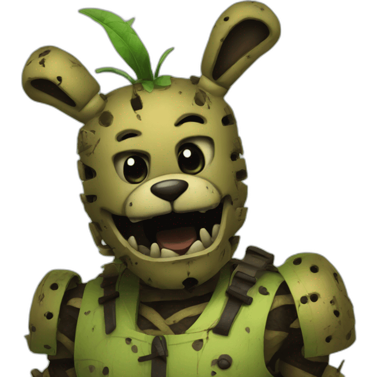 springtrap in a zoo emoji