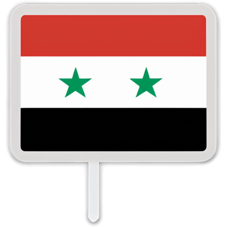 Free syria flag  emoji