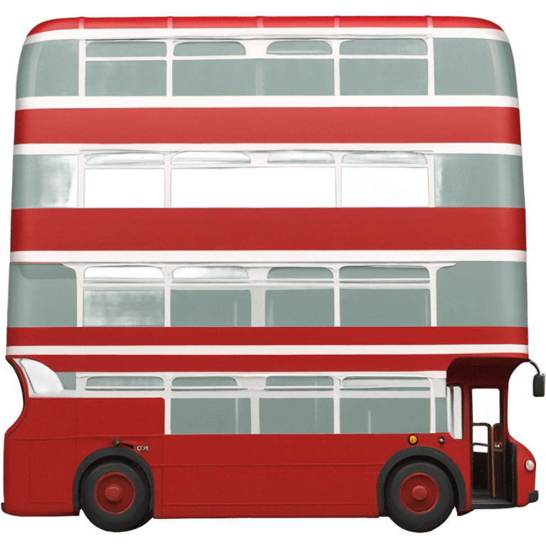 london bus, side view emoji