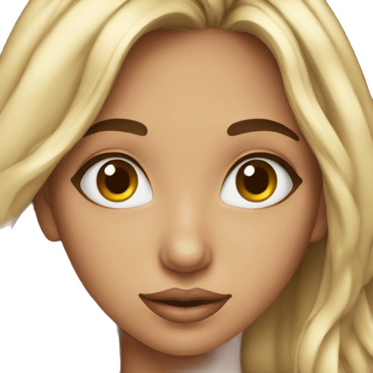 beutiful girl emoji