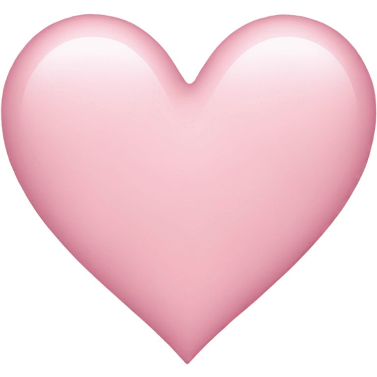 very light pink heart emoji