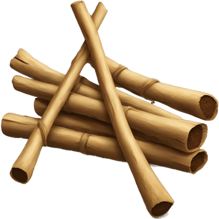 A bundle of sticks emoji