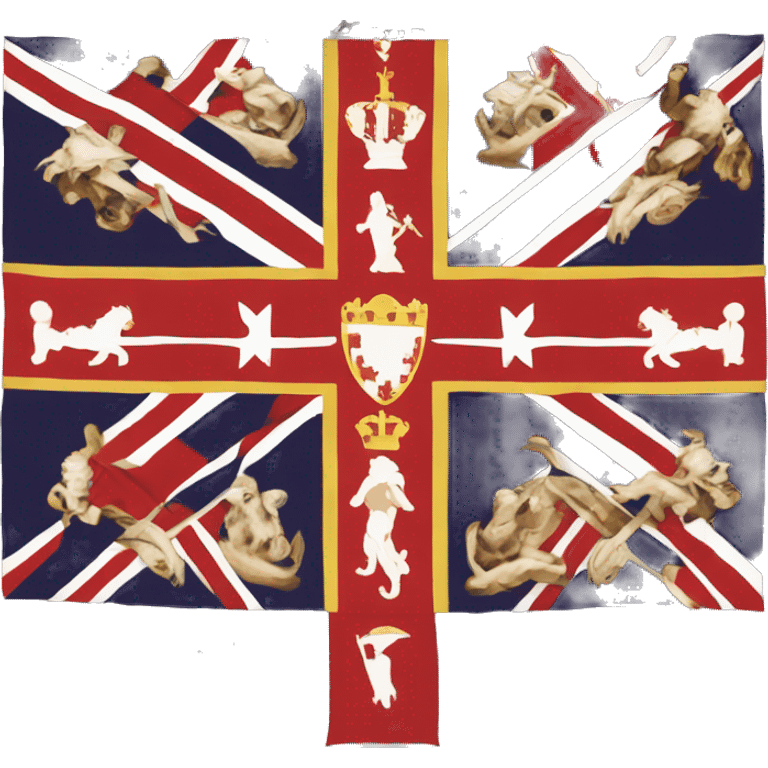 Kalmar Union flag (1397 - 1523) emoji