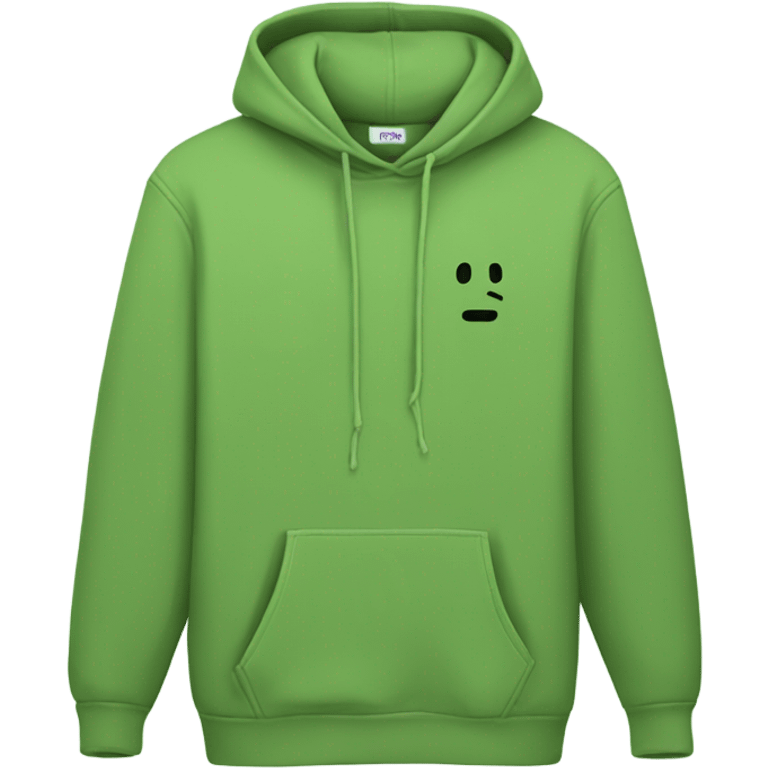 Matcha hoodie emoji