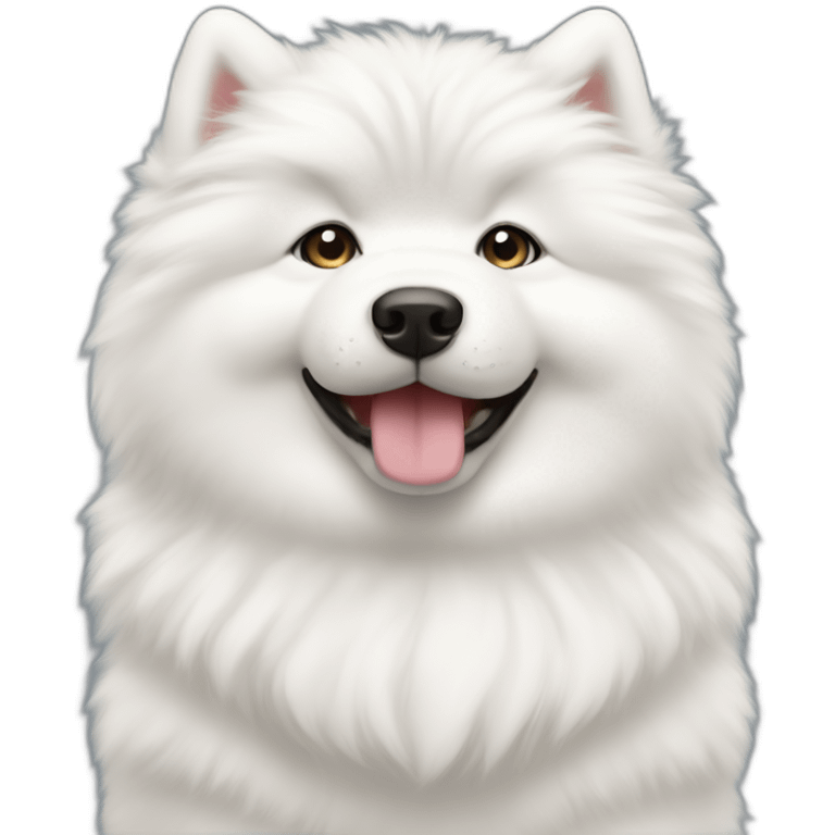 fluffy-chubby-baby-samoyed emoji