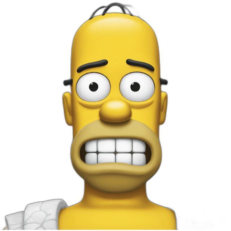 Homer simpson emoji